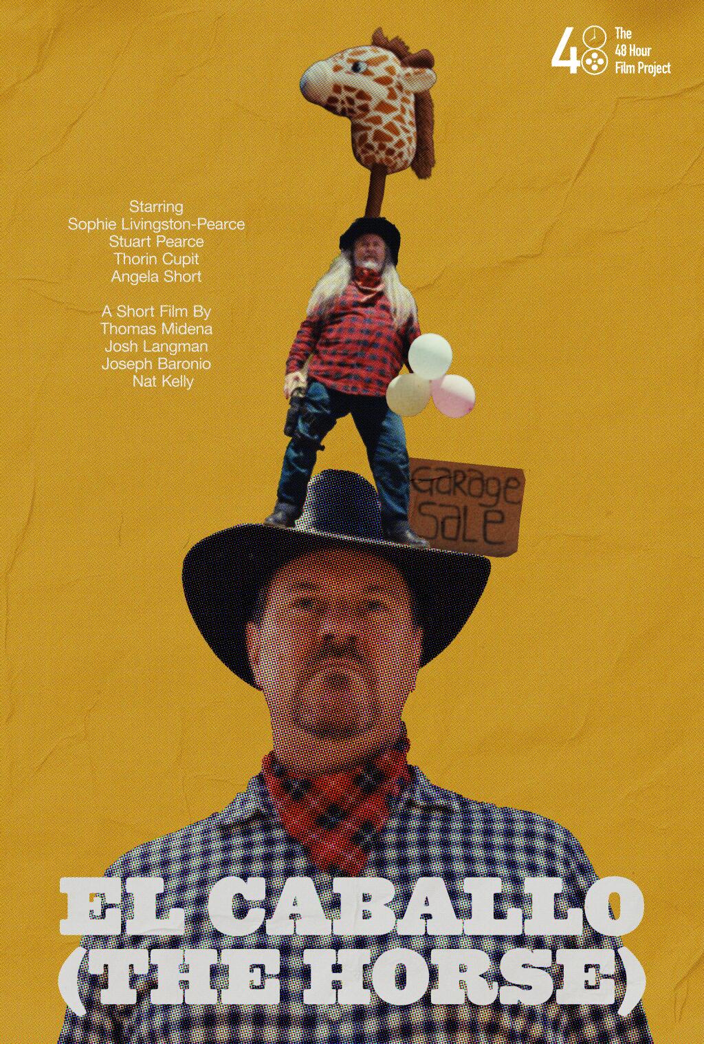 Filmposter for El Caballo (The Horse)